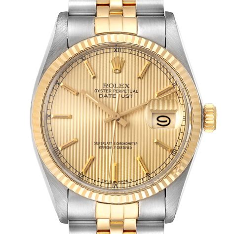 16013 rolex yellow gold